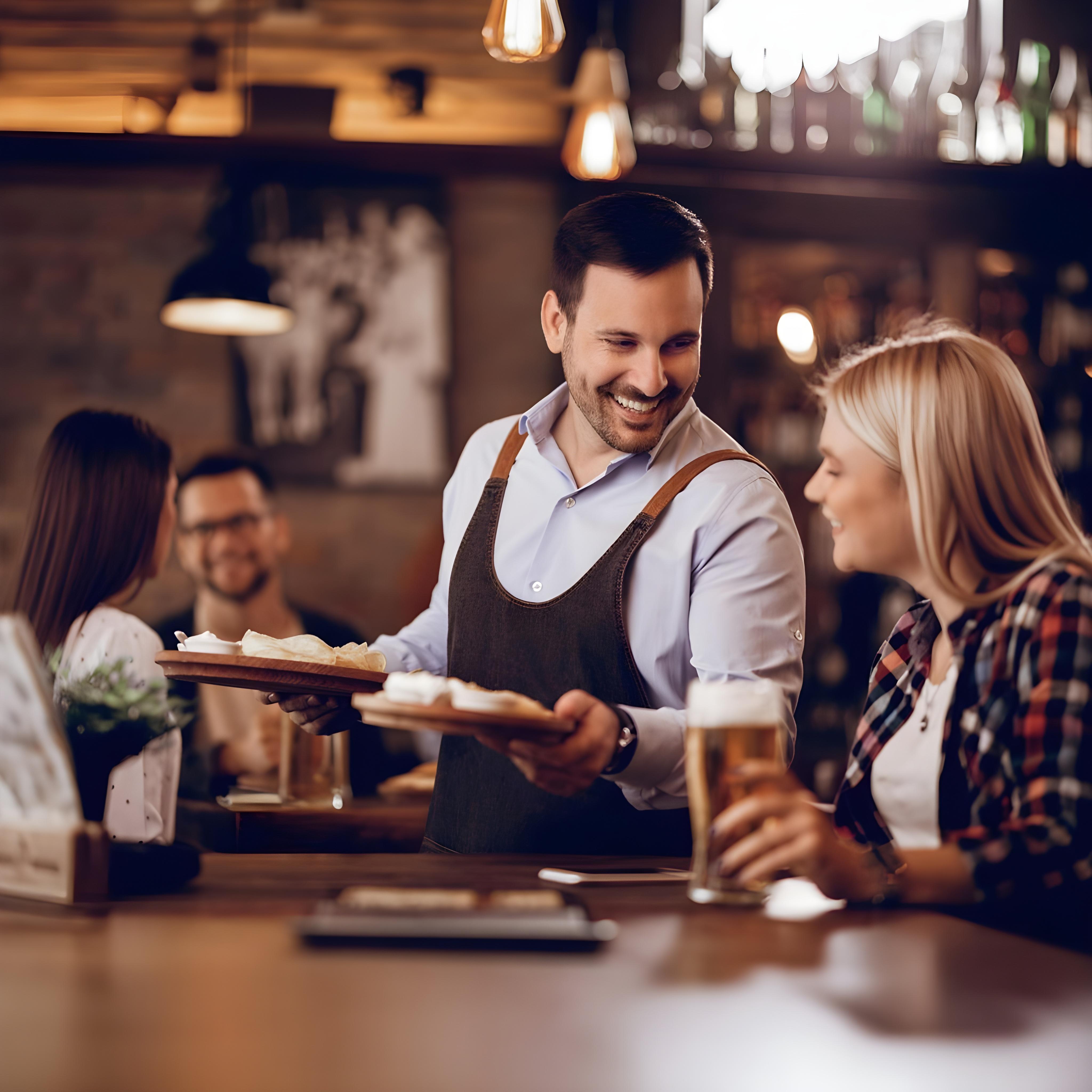 Camarero con Diresty OneTap